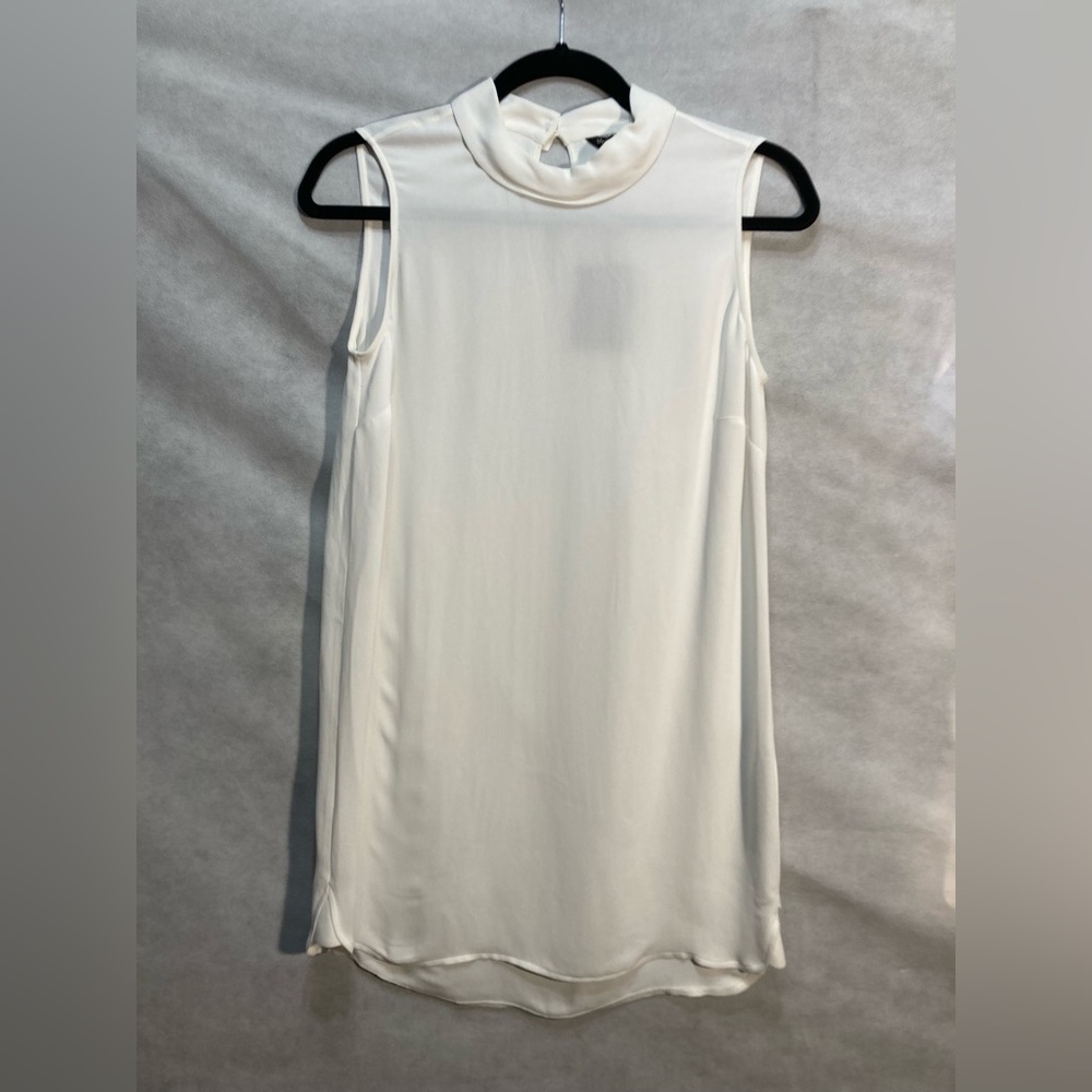 Massimo Dutti White Tank Top Tunic